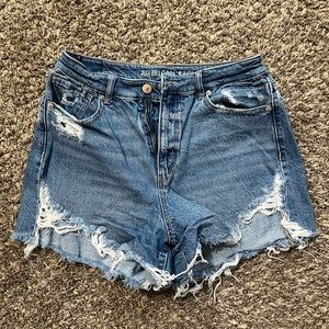 AE Highest Rise Mom Jean Shorts